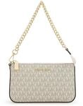 Michael Kors 32F1GJ6W6B-150 MD CHAIN POUCHETTE Women VANILLA Size One Size