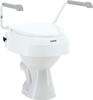 Invacare Aquatec 900 Toilettensitzerhöhung mit Armlehnen, erhöhte Toilettensitze