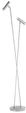 B-LEUCHTEN Stehleuchte TOM (H 140 cm) H 140 cm grau Stehleuchte Stehlampe...