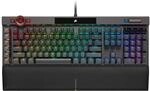 Corsair K100 RGB Gaming-Tastatur (mechanische Switches Cherry MX Speed: schnell und