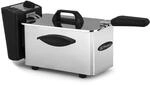 Orbegozo FDR 16 - Professionelle Fritteuse, einstellbares Thermostat, 1,5 l,