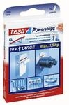 3x tesa Powerstrips Large/ beidseitig klebend/ 58000-00102/ spurlos abl&ouml;sbar/ aus