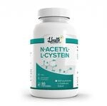 Health+ N-Acetyl-L-Cystein - 120 L-Aminos&auml;ure-Kapseln, enth&auml;lt 500 mg reines