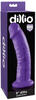 Pipedream - Dillio 9 Inch - gebogener PVC Dildo mit Saugfuβ, violett