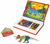 Janod - Magneti'Book Dinosaurier - 50-teiliges magnetisches Lernspiel - Entwicklung