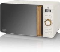 Swan Nordic 20 L digitaler Mikrowellenherd, 6 Leistungsstufen, 800 W Leistung,