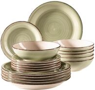M&Auml;SER 931876 Bel Tempo II, Teller-Set f&uuml;r 6 Personen im modernen Vintage Look,