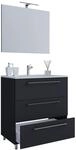 VCM 3-TLG. Waschplatz Waschtisch | Waschbecken Unterschrank Breite 60 cm | Badm&ouml;bel