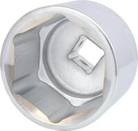 KS Tools 911.1077 1" CLASSIC Sechskant-Stecknuss, kurz, 77mm