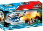 PLAYMOBIL City Action 70779 Polizei-Wasserflugzeug: Schmuggler-Verfolgung,