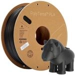 Polymaker PolyTerra PLA Charcoal Black - 1.75mm - 1kg