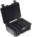 B&W International Mehrzweckkoffer Outdoor Typ 5000 (PP.221) Schwarz - mit variabler