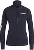 Adidas Womens Jacket Terrex Xperior Cross-Country Ski Soft Shell Jacket, Legend Ink,