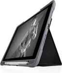STM Bags Dux Plus DUO Case f&uuml;r Apple iPad 10,2" (2019 & 2020) - schwarz/transparent
