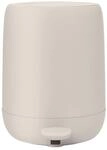 blomus Kosmetikeimer SONO | Treteimer 3L mit Soft-Close & Pedal | Farbe Moonbeam 