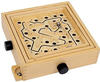 Small Foot Kugellabyrinth, Geschicklichkeitsspiel für Kinder aus Holz, integrierte