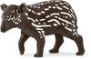 schleich 14851 Tapir Junges, für Kinder ab 3+ Jahren, WILD LIFE - Spielfigur