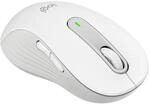 Logitech Signature M650 L Left Kabellose Maus - f&uuml;r gro&szlig;e linke H&auml;nde, Leise