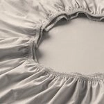 ESTELLA Spannbetttuch Feinjersey | Puder | 150x200 cm | b&uuml;gelfreie &...