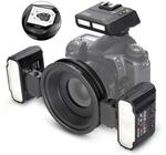 Meike MK-MT24II 2.4G Wireless Makro Close-up Twin Lite Flash Fit f&uuml;r Canon EF-Mount