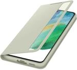 Samsung Clear View Smartphone Cover EF-ZG990 f&uuml;r Galaxy S21 FE, Flip Cover,