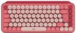 Logitech POP Keys Mechanische kabellose Tastatur | Emoji-Tasten, kompaktes Design,