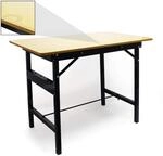 Wiltec Werkbank 100 x 60 x 76 cm klappbar, Werktisch faltbar, linierter...