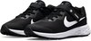 Nike Jungen Nike Revolution 6 Flyease Sneaker, Black White Dk Smoke Grey, 38.5 EU