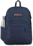 Jansport Superbreak Plus 8-Bit Floral Rucksack, Navy, 42X14X32, Art Deco