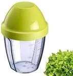 Westmark 3089227A Sch&uuml;ttelbecher "Mix-Ei", PP/PE/SAN, gr&uuml;n / transparent, 12,8 x 87