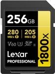 Lexar SDXC Professional 256GB 1800x UHS-II Gold Serie Class 10 U3 V60 f&uuml;r 4K