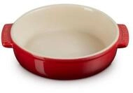 Le Creuset Tapasschale aus Steinzeug, 500 ml/ 14 cm, Kirschrot, 72102140600001