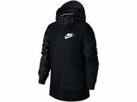 Nike Jungen B NSW Windrunner Jacket HD Trainingsjacke, Schwarz/Weiß, S
