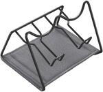 Metaltex Sodatex 2 Lava Flaschenhalter f&uuml;r 2 Flaschen mit Deckelhalter, Schwarz