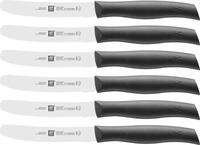 ZWILLING TWIN Grip Fr&uuml;hst&uuml;cksmesser Set 6-teilig, Universalmesser, Rostfrei,