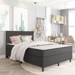 vidaXL Bettgestell, Lattenrost, gepolstert, f&uuml;r Doppelbett, Erwachsene, f&uuml;r