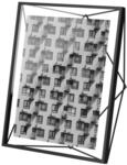 Umbra Prisma Bilderrahmen Glas Metall Schwebend, 20x25 cm, Schwarz