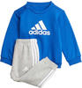 adidas Baby, Kinder I Bos Logo Jog Sportanzug, Boblue/White, 6 Meses