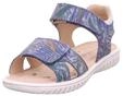 Superfit M&auml;dchen SPARKLE Sandalen,Blau(Blue/Multicolor 8000), 27 EU