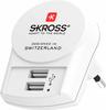 SKROSS | 1.302421 | USB Ladegerät zur Anwendung zuhause oder auf Reisen in Europa /