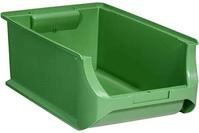 Allit 456283 ProfiPlus Box 4H, gr&uuml;n Stapelsichtbox, PP T&Uuml;V/GS, V: 9,8