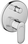 hansgrohe Wannenarmatur Vernis Blend, Unterputz Badarmatur f&uuml;r 2 Funktionen,...