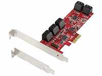 Renkforce RF-2748532 10 Port SATA Controller PCIe x4 Passend für (SSD): SATA SSD