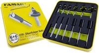 Famag HM-Oberfr&auml;ser-Satz Classic-Line (6+6 tlg., Fr&auml;ser-Set mit Metallbox +