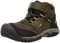 KEEN Unisex Kinder Ridge Flex Mid vodotěsn&yacute; Wanderstiefel, Dark Olive Dusky Citron,