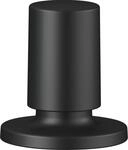 BLANCO Zugknopf rund schwarz matt | Erforderliches Loch / Bohrdurchmesser: 14 - 35 mm