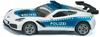 siku 1525, Polizeiauto Chevrolet Corvette ZR1, Polizei-Spielzeug, Metall/Kunststoff,