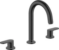 hansgrohe 3-Loch Waschtischarmatur Vernis Blend, Wasserhahn Bad mit Auslauf H&ouml;he 150