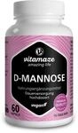 D-Mannose Kapseln hochdosiert & vegan, 2000 mg pro Tagesdosis, 60 Kapseln mit...