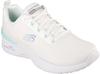 Skechers Damen Skech-AIR Dynamight Luminosity Sneaker, White Mesh/Mint Trim, 36 EU